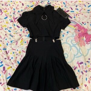 killstar darita suspender dresss